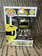 Funko Pop! Power Rangers Yellow Ranger #362 dorado metálico (parada del juego)