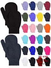 24 Pairs Toddler Winter Mittens Unisex Knitted Baby Gloves Mittens Soft