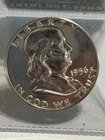 1956 FRANKLIN HALF DOLLAR- LUSTROUS !! GEM PROOF !! 90% Silver Beautiful Coin