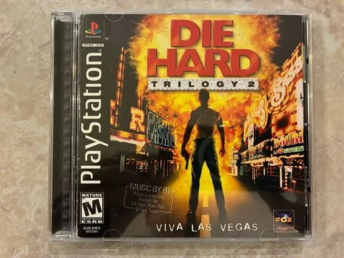 Die Hard Trilogy 2: Viva Las Vegas - Sony PlayStation 1 PS1 Complete with Manual