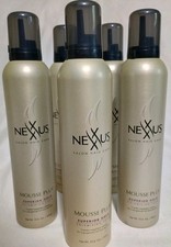 5 NEW Nexxus Mousse Plus Superior Hold Volumizing Foam Lot Salon Hair Care