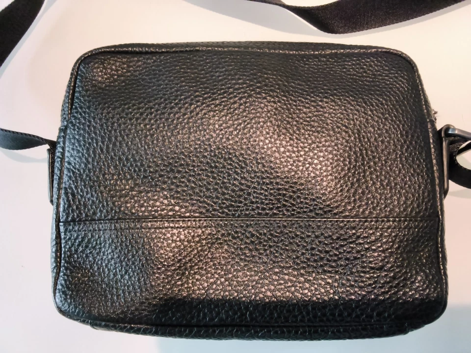 Hugo Boss Herren  Leder Tasche Schwarz - Bild 2 von 4