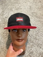 Oficial X Stefan Janoski Trucker Sombrero Ala de Corcho Red Malla Snapback Gorra de Patín