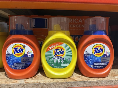 #ad #ad Tide Original Scent Liquid Laundry Detergent HE Compatible w Bleach 6x25 fl oz $39.00