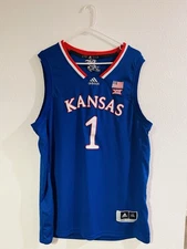 Kansas Jayhawks NCAA Bball Jersey - #1 - Hunter Dickinson
