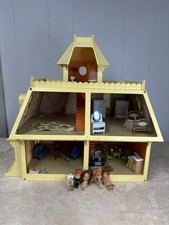 The Littles Dollhouse Vintage 1980 With Figures And Accessories Good Condition
