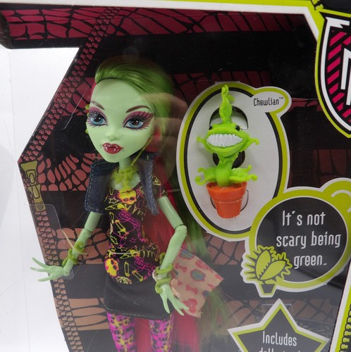 2011 Monster High Venus McFlytrap Doll Mattel X3651 NRFB - Picture 3 of 11