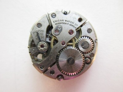 AR Enicar cal. 410 Swiss vintage watch movement - for parts