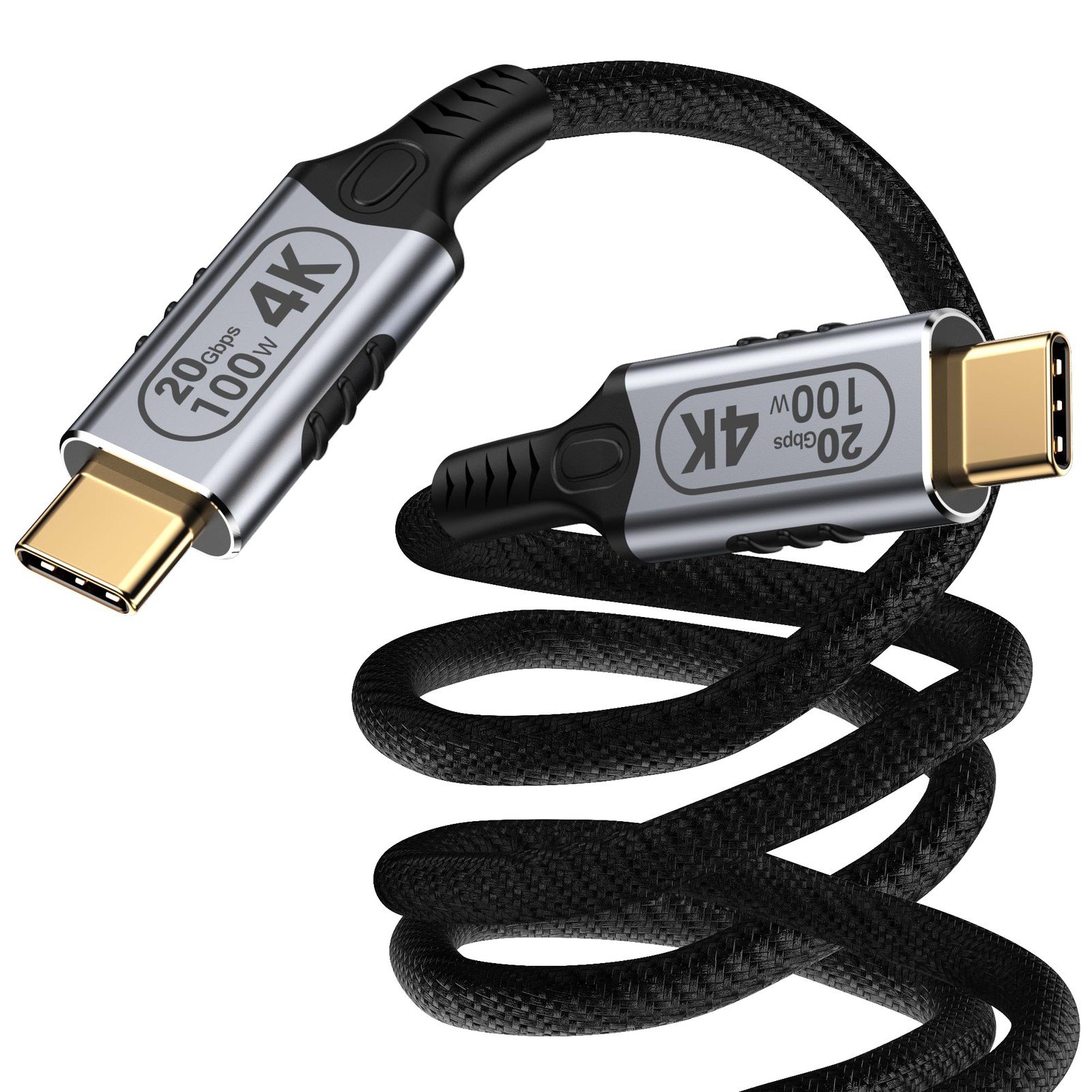 16.5ft USB C to USB C Cable 20Gbps Fast Charging 5M Long 3.0 Data Sync-image