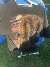 VTG 1994 LIQUID BLUE Lion Head T-Shirt Size XL Made in USA 90s