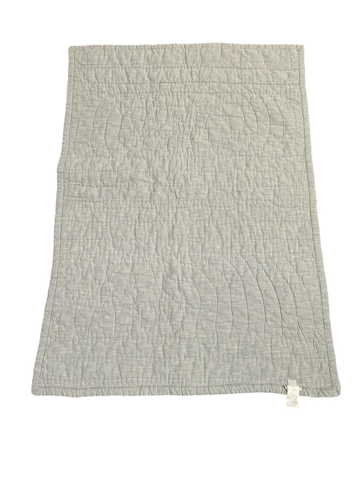 Pottery Barn Kids Quilt Baby Crib Blanket 36x50 Organic Cotton Little Lion - Image 4 of 4