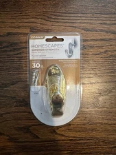 EZ Ancor Homescapes Brass Metal Hook 30 lb Capacity