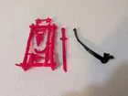 Vintage Ninja Turtles TMNT 1992 Toon Shredder Red Weapons Rack Accessories