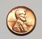 1958 D LINCOLN WHEAT PENNY UNC #P3775 — photo 1