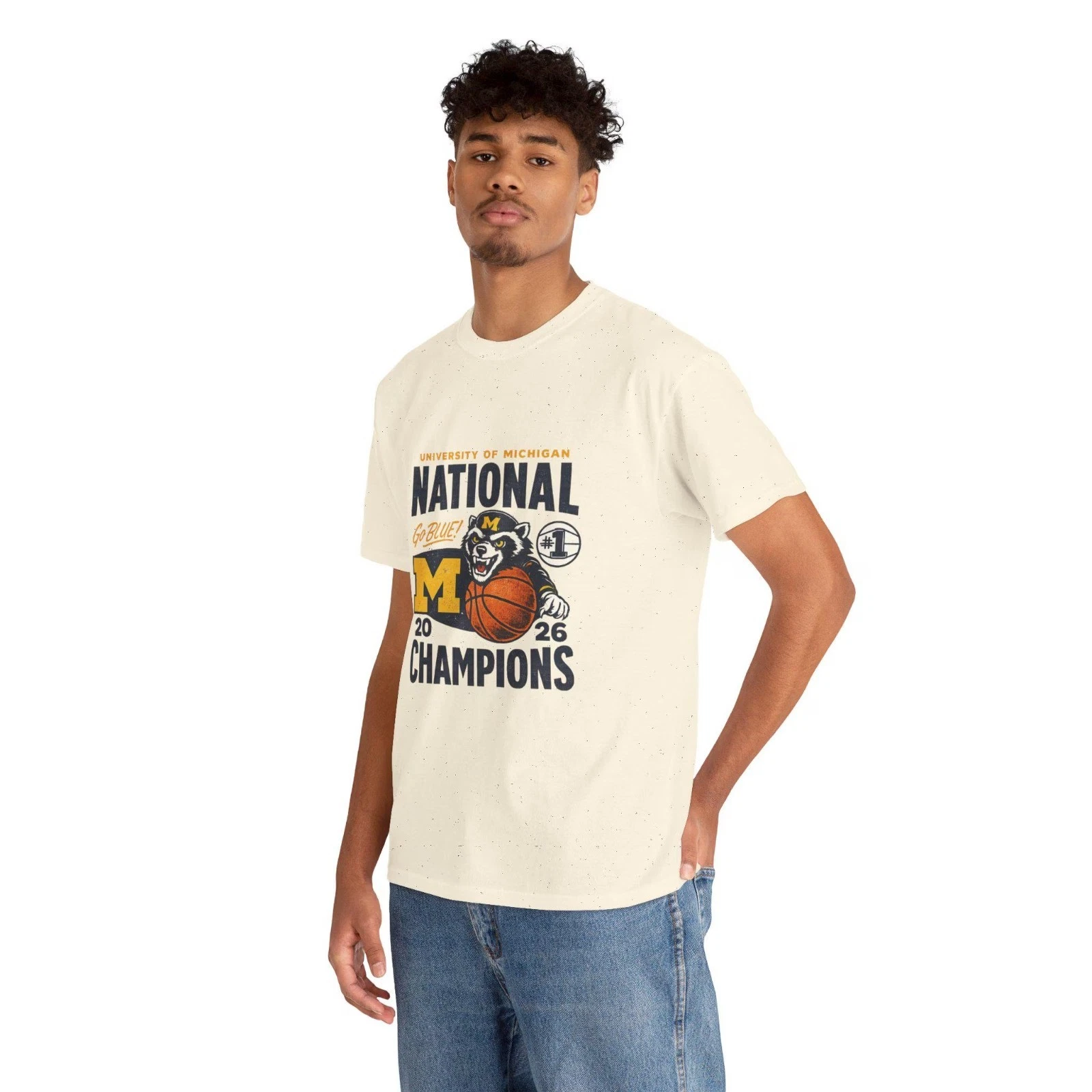 Michigan Wolverines 2026 National Champions T-Shirt Men's Basketball NCAA