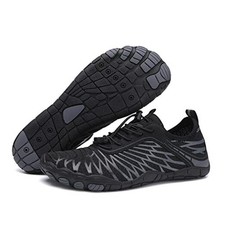 Hiking Barefoot Shoes for Womens Mens, 2025 New 11 Women/9 Men Black