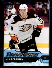 2016-17 Upper Deck #203 Nick Sorensen Rookie Card Anaheim Ducks