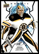 2021-22 Upper Deck Ice Jeremy Swayman Rookie Boston Bruins #141