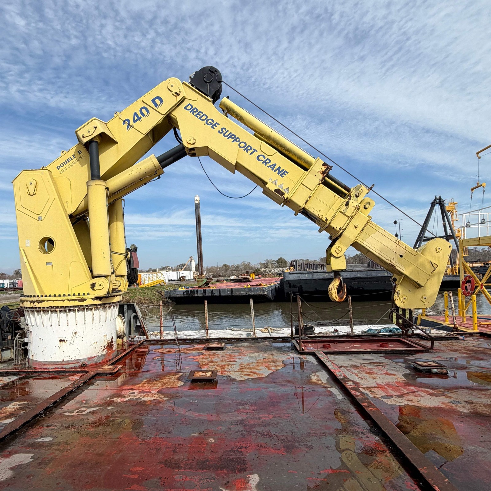 Heila Double D HLRM 240-2S/DRG Knuckle Telescopic Crane (Used)