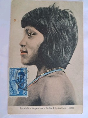 AK Republica Argentina, India Chamacoco, Chaco,  Indigene, 1910