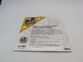 Sega Dreamcast Street Fighter Alpha 3 OEM Case and Manual NO GAME