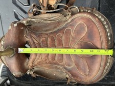 Antique Ornate Vintage Tooled Leather Horse Saddle Cowboy Western 11 Inches