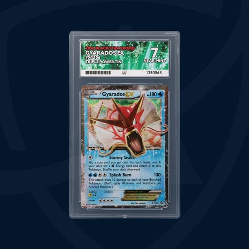 Pokemon Ace 7 Gyarados EX XY106 Triple Power Tin