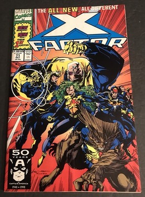 X-Factor #71 MARVEL COMICS 1991 1st New Team Key Issue High Grade Unread