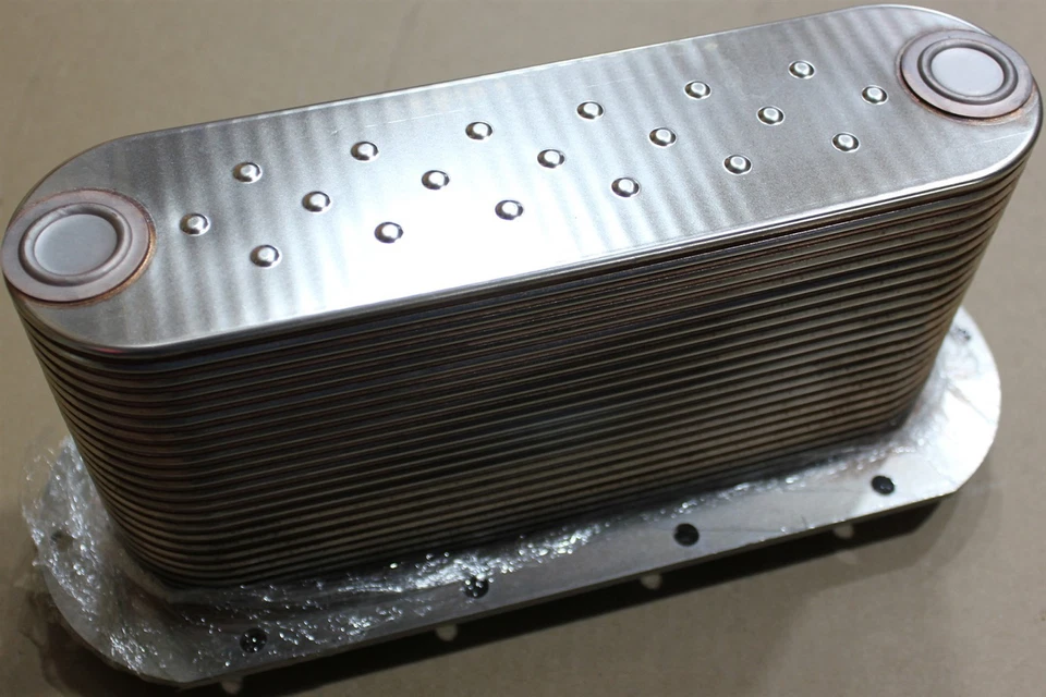 Fluid Oil Cooler Core Assembly John Deere AT39941 644B Wheel Loader OEM Factory - Image 4 of 4