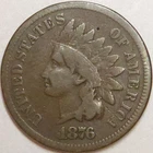 1876 Indian Head Penny (Lot#2)