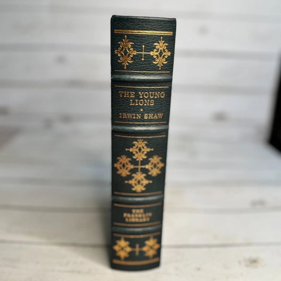 The Young Lions Irwin Shaw SIGNED Limited Edition 1979 Franklin Library Book HC Foto 4 de 4