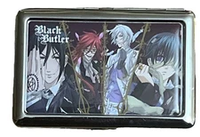 Black Butler Buckle-Down   Metal Business Card / Cigarette Holder Anime Manga