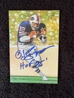OJ Simpson HOF Signed 1994 Pro Hall Of Fame Art Series 1506/5000 JSA COA