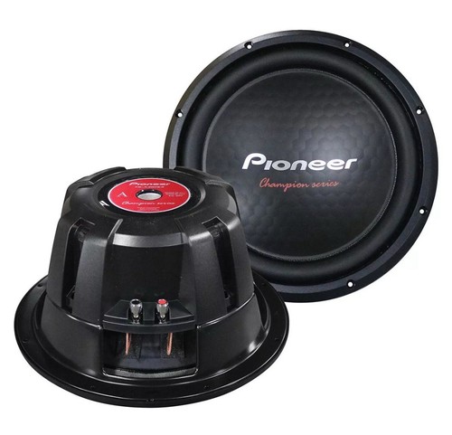 Pioneer Champion TS-A301S4 | 12 Inch 1600W SVC 4 Ohm Car Audio Subwoofer 12"