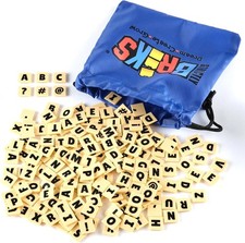 Strictly Briks Letter Tiles - 144 Piece Set with bag - Perfect for Signs!