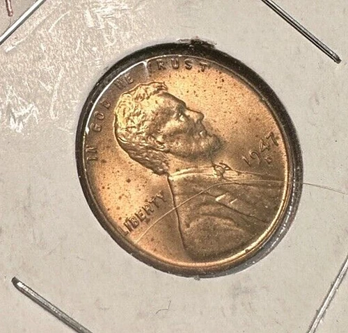 1947-D RED Brown GEM BU Lincoln Wheat Cent ~Fantastic Luster ~ 1 Coin ~ A10
