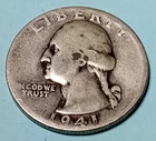 1941 Washington Silver Quarter 85-Year-Old U.S. Coin