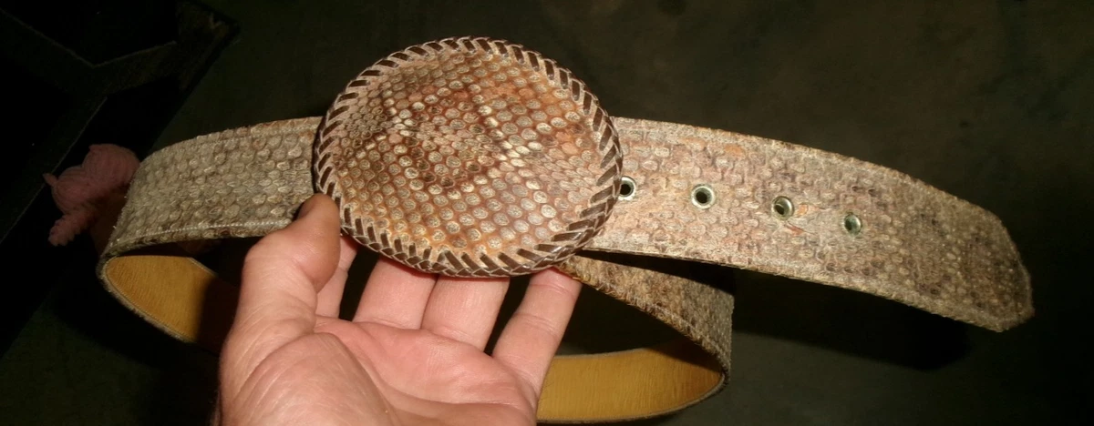 Rattlesnake Belt In Vintage Belt Buckles for sale | eBay display picture 1