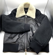 Used Dsquared 2 Leather Jacket Size 50 Black ...