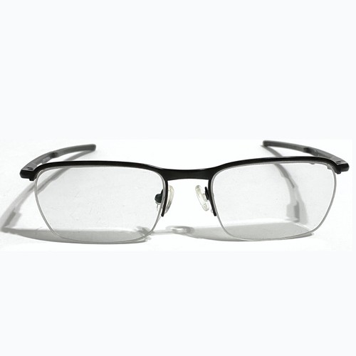 Oakley Mens Eyeglasses Frames OX3187-0151 Half Rim Black Rectangle 51 18 137 - Picture 2 of 17