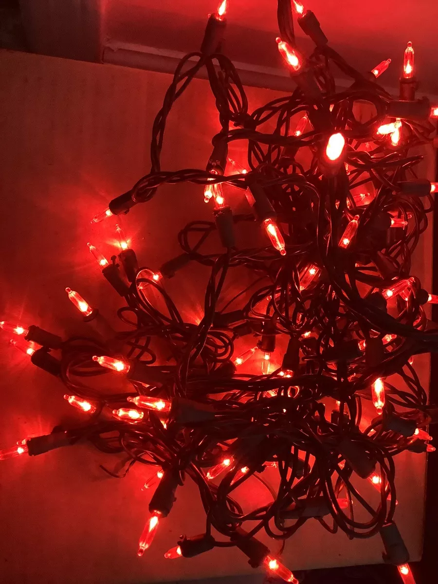 Red led mini lights deals