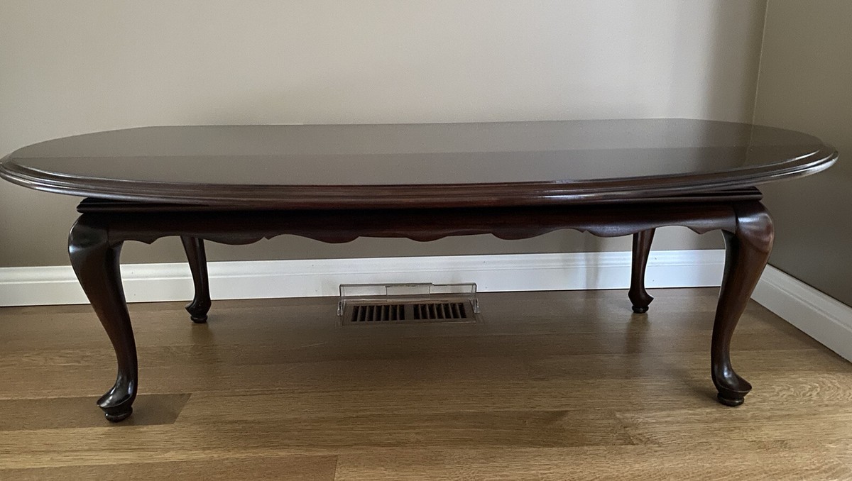 Beautiful Ethan Allen Georgian Court Cherry Dropleaf Coffee Table