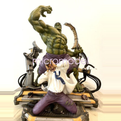 Hulk Transformation Resin Statue 1/4 Scale In Stock Green Giant Model Custommade