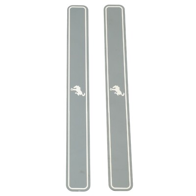 NEW OEM 21-23 Ford Bronco Sport Black Platinum Stainless Finish Door Sill Plates