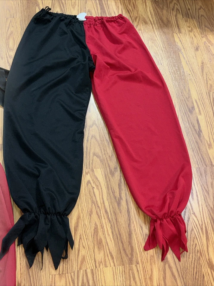 Jester Los Angeles Costume Medium Pants, Shirt, and Headpeice. - Image 4 of 4