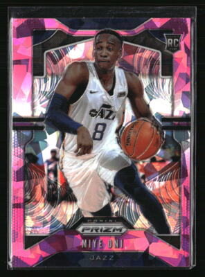 Miye Oni 2019 Panini Prizm Prizms Pink Ice #300  Basketball Card