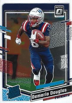 Demario Douglas 2023 Donruss Optic Football - #300 - New England Patriots