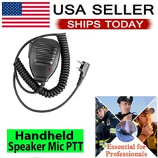 Hand Speaker Microphone PTT For Baofeng UV-82L UV-5R Two Way Radio Walkie Talkie