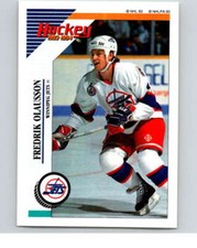 1993-94 Panini Stickers Hockey  #198 Fredrik Olausson  V83741
