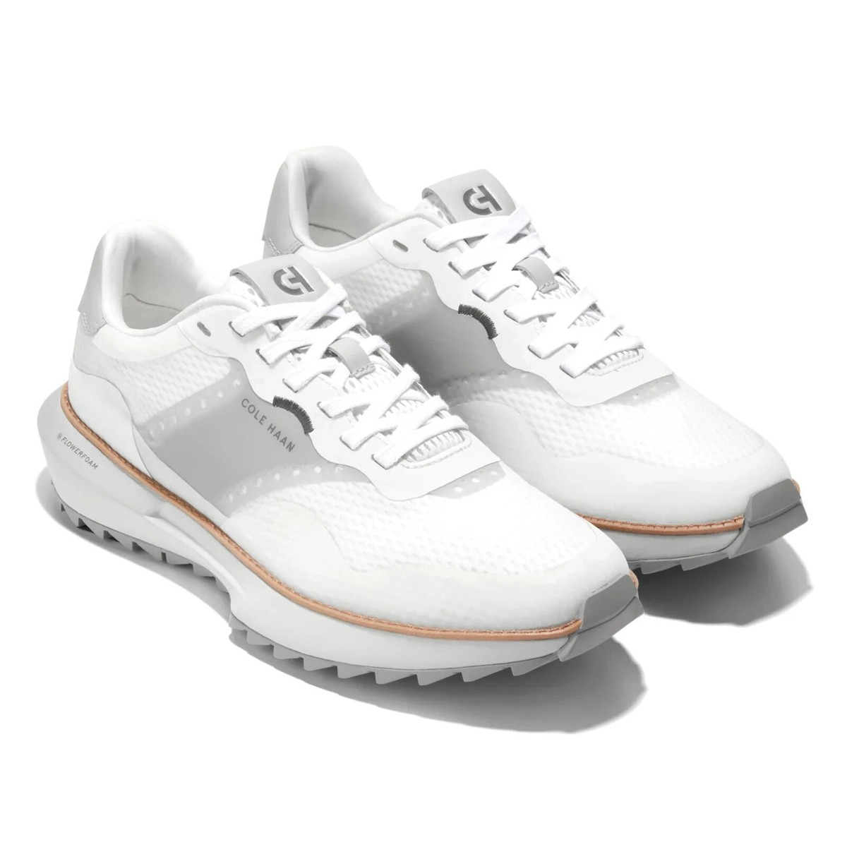 新品COLE HAAN ゴルフシューズGP ashland golf 25cm白 Cole Haan GrandPro Ashland Golf Shoes White/Optic White